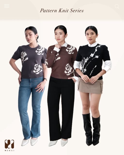MUKAI Pattern Knit Series